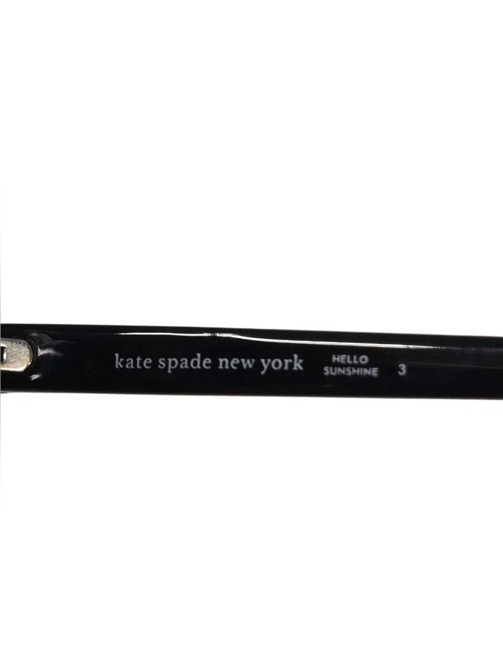 Kate Spade Bianka 52mm Gradient CatEye Sunglasses-Black Pattern/Grey Shaded New